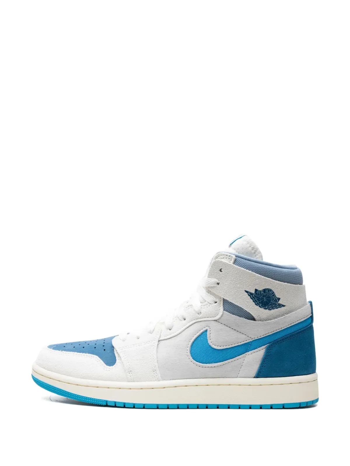 Jordan エア ジョーダン 1 ハイ ズーム エア CMFT 2 ダークパウダーブルー スニーカー - ホワイト - 画像5