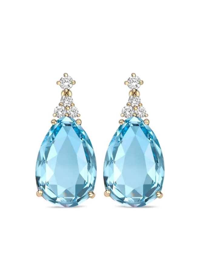 Kiki McDonough Kiki McDonough 18Kイエローゴールド キャンディ トパーズ イヤリングの商品画像