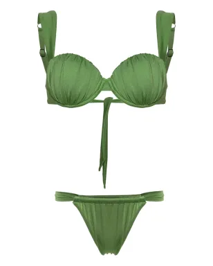 Noire Swimwear チークィー・ルシュド・ビキニセット - サムネイル1