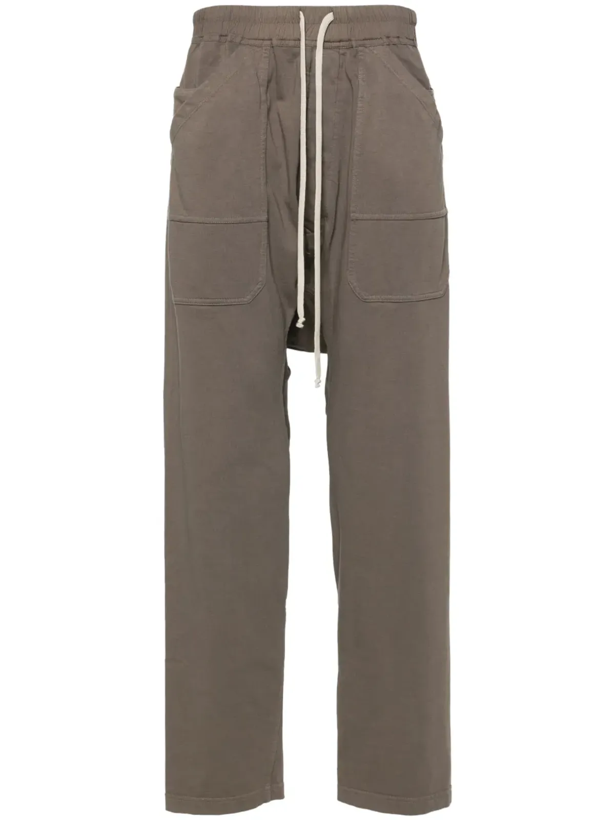 Rick Owens DRKSHDW クラシック カーゴ ドロップクロッチ パンツ ブラウン - 画像1