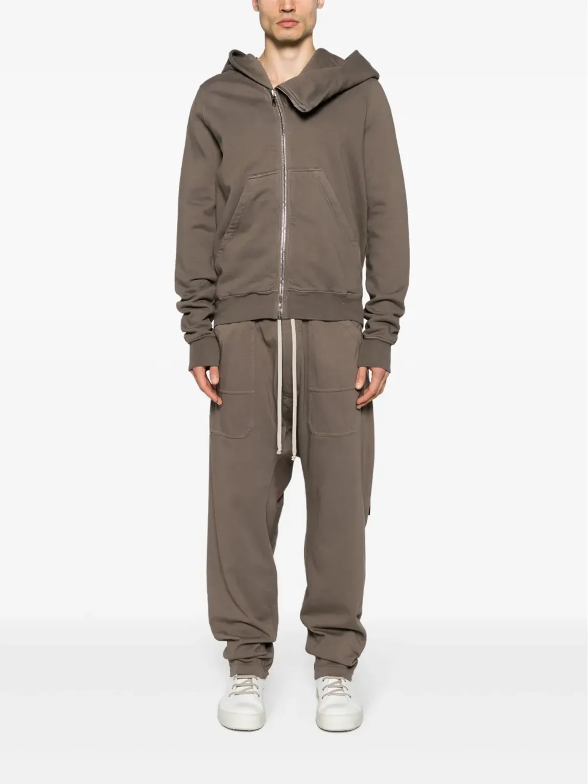 Rick Owens DRKSHDW クラシック カーゴ ドロップクロッチ パンツ ブラウン - 画像2
