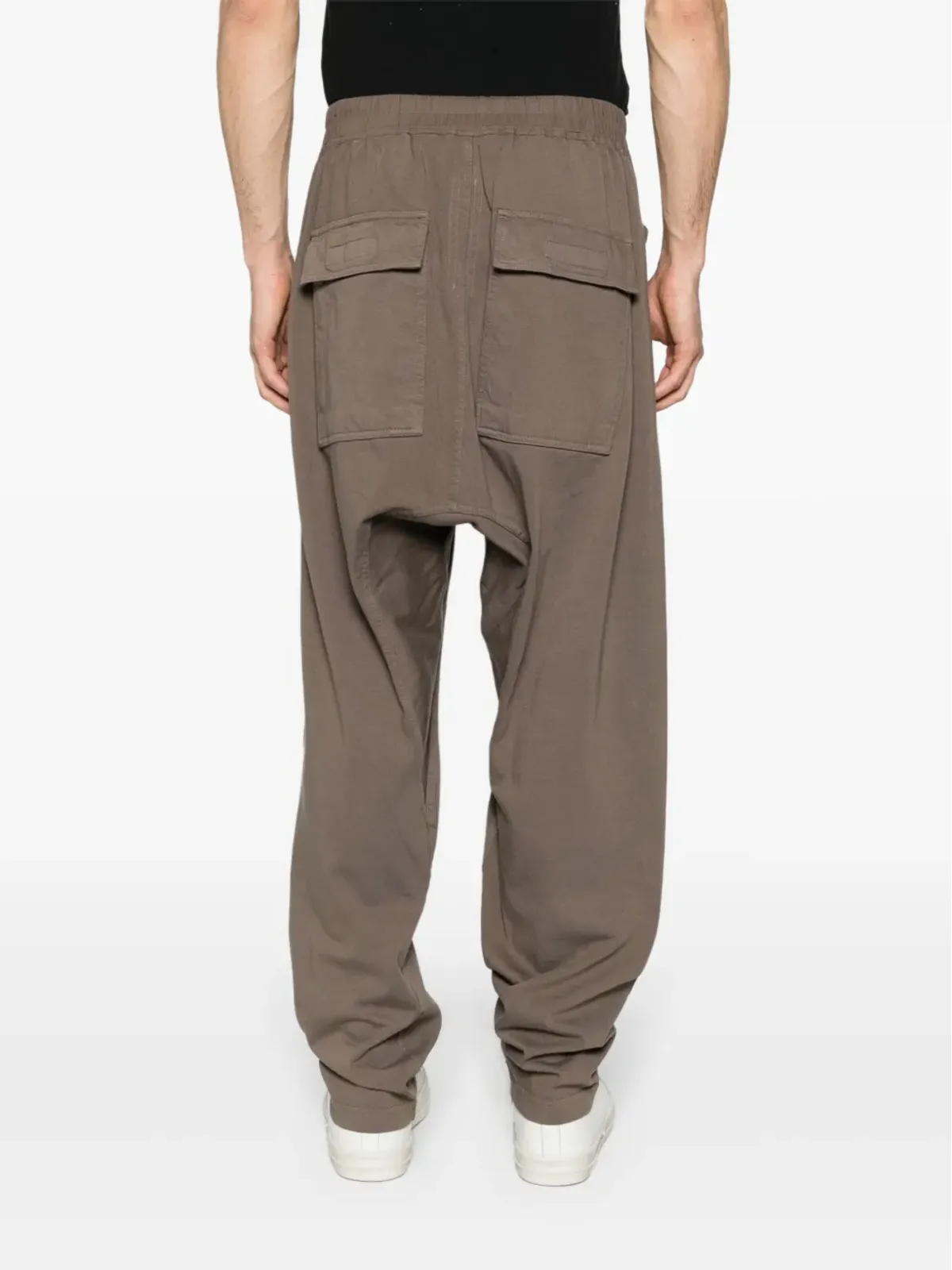 Rick Owens DRKSHDW クラシック カーゴ ドロップクロッチ パンツ ブラウン - 画像4