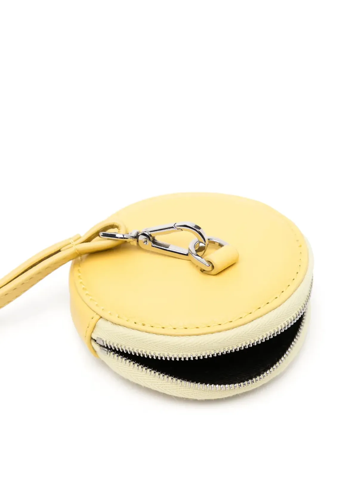 Maison Kitsuné Cloud leather コインケース - イエロー - 画像2