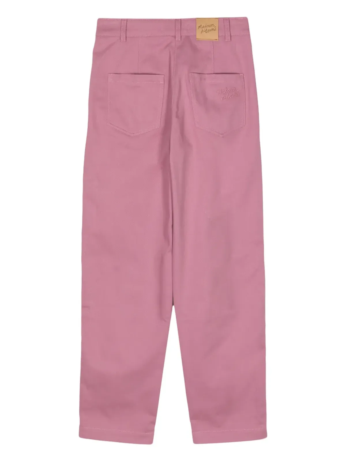 Maison Kitsuné ハイライズストレートジーンズ - ピンク - 画像2