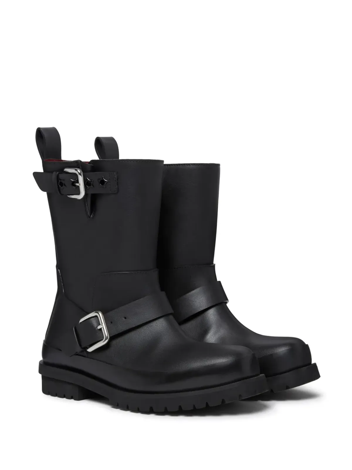 Stella McCartney Trace バックルディテール ブーツ - ブラック - 画像2