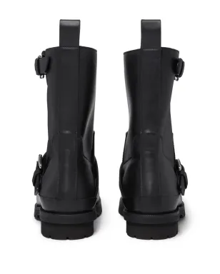 Stella McCartney Trace バックルディテール ブーツ - ブラック - サムネイル3