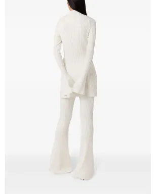 Stella McCartney リブ編みニットセーター - ホワイト - サムネイル3