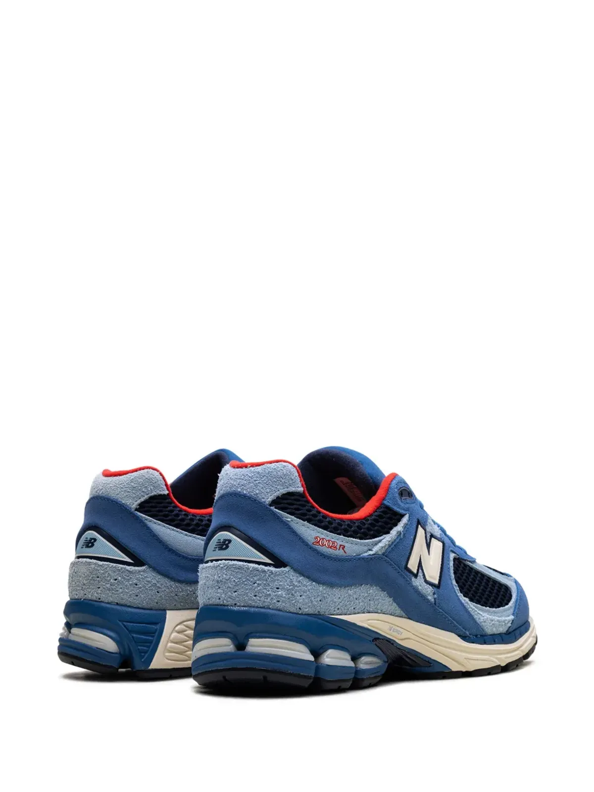 New Balance×Shoe Palace 2002R ブルーのスニーカー - 画像3