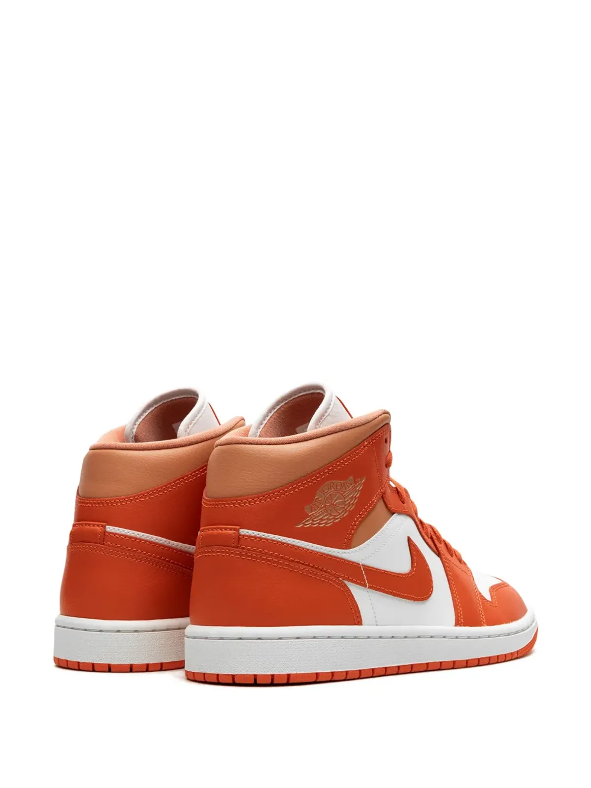 Jordan エア ジョーダン 1 ミッド "Cosmic Clay" スニーカー レッド - 画像3