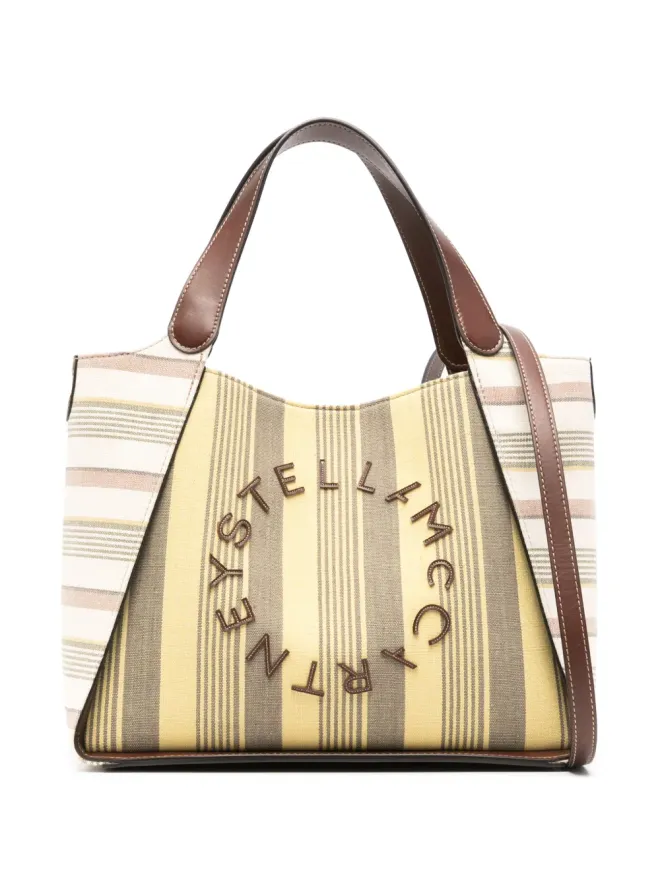 Stella McCartney Stella McCartney ストライプ トートバッグの商品画像