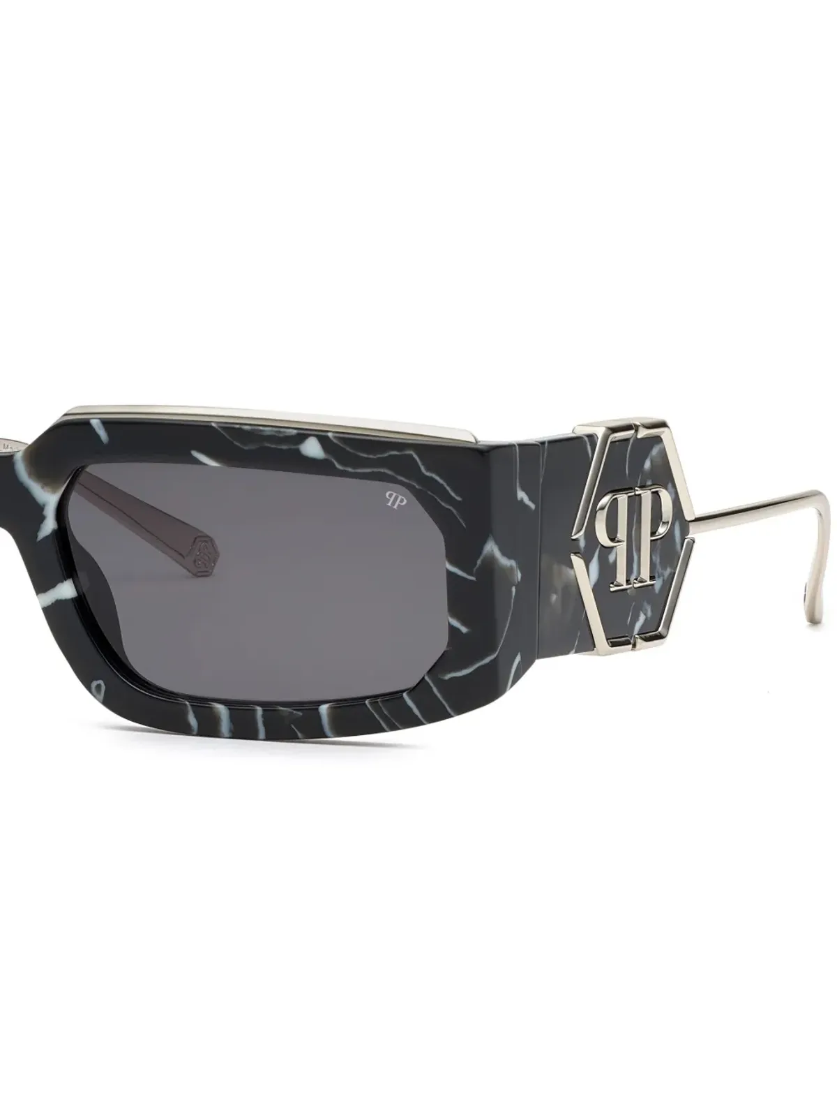 Philipp Plein Eyewear ローズ・ヴィーナス レクタンギュラーフレーム サングラス - 画像4