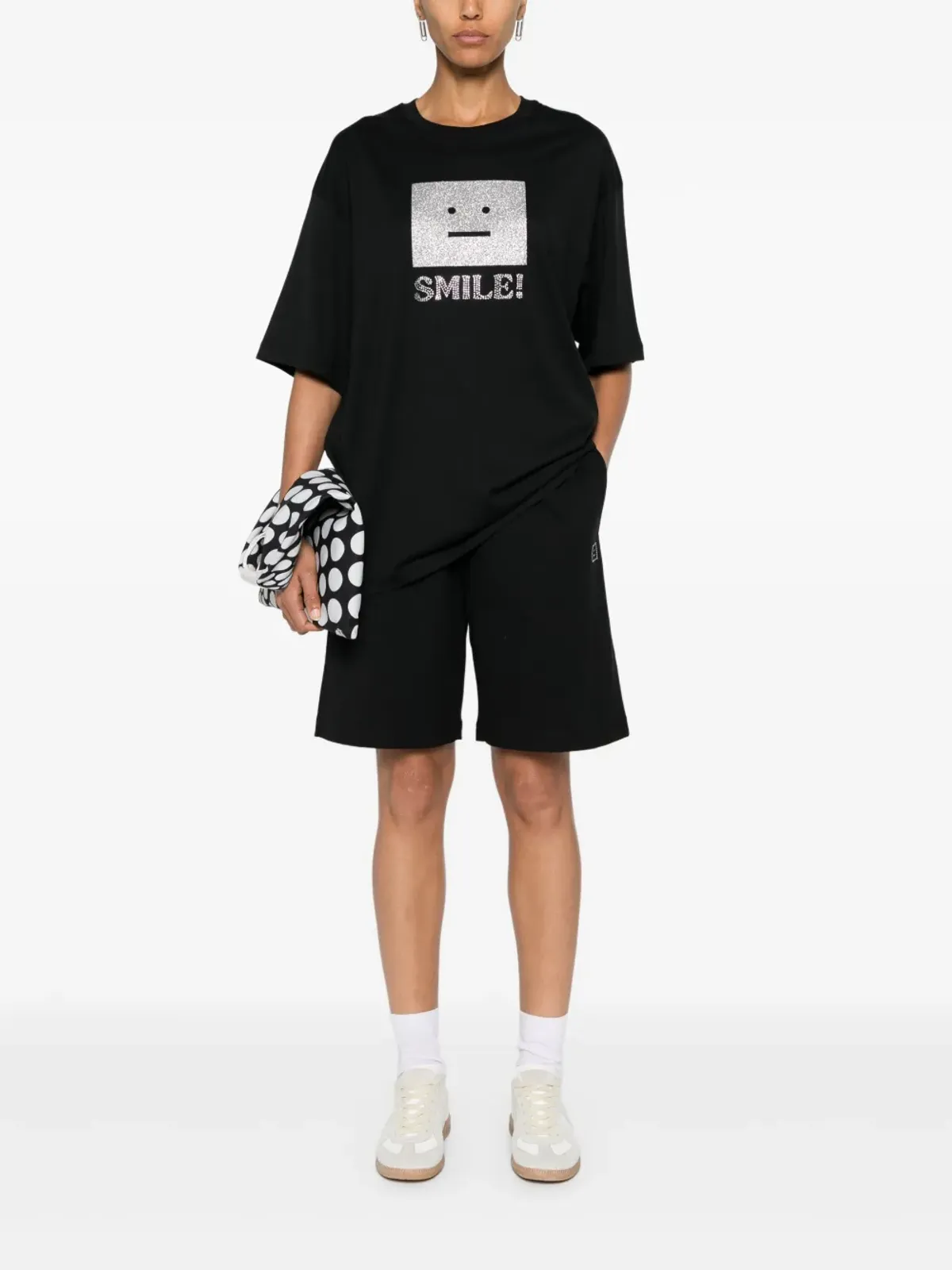 Acne Studios オーガニックコットン ジャージー ショーツ - 画像3