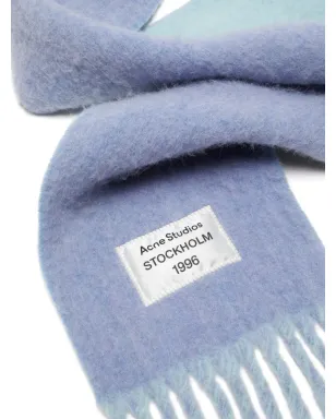 Acne Studios フリンジロゴスカーフ - サムネイル2