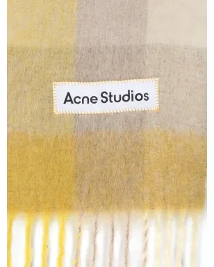 Acne Studios チェック柄スカーフ - サムネイル2