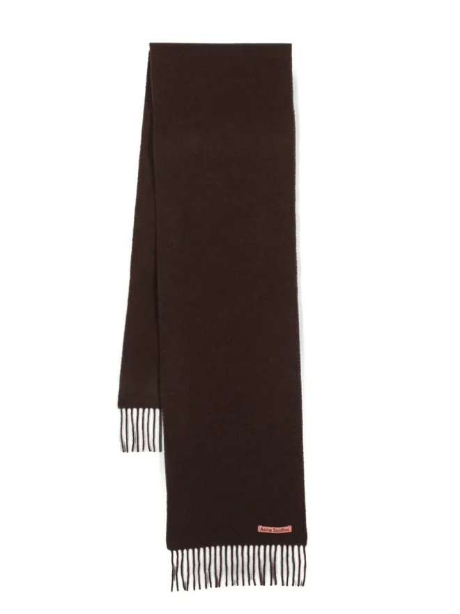 Acne Studios Acne Studios ロゴパッチスカーフの商品画像
