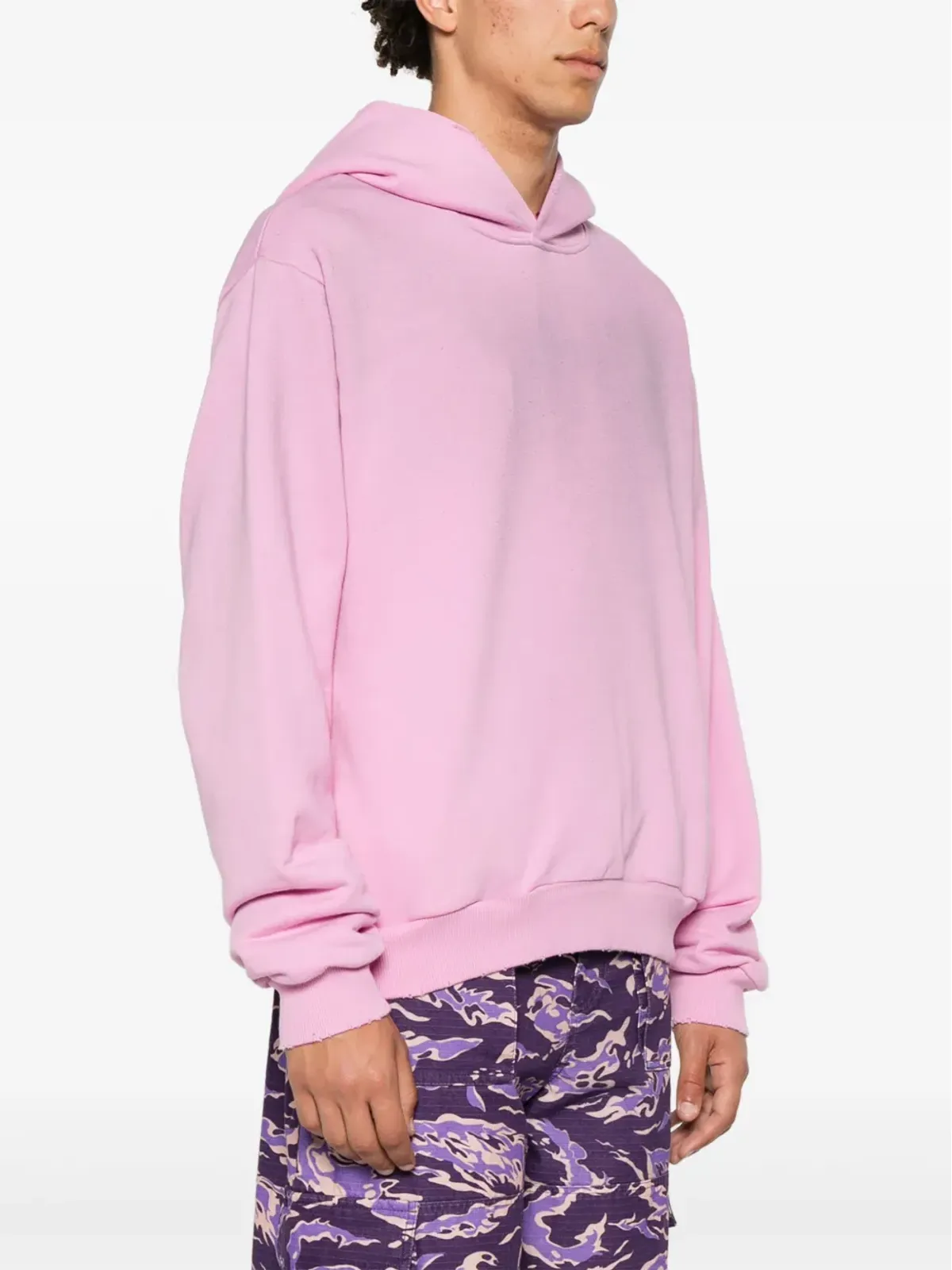 Acne Studios ロゴプリント distressed フーディ - 画像5