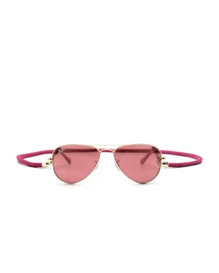 RAY-BAN JUNIOR アビエーターフレームサングラス - サムネイル1