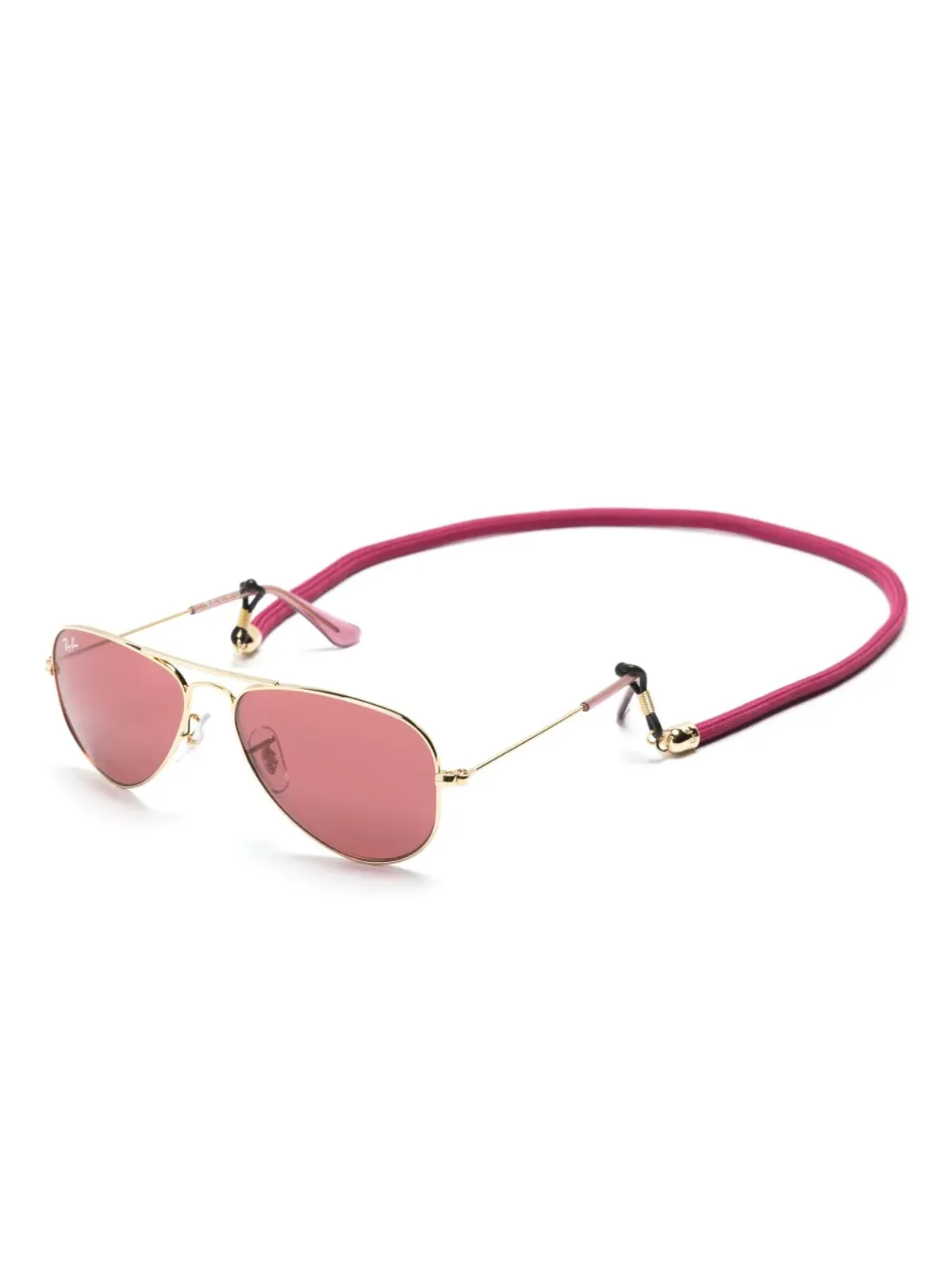 RAY-BAN JUNIOR アビエーターフレームサングラス - 画像2
