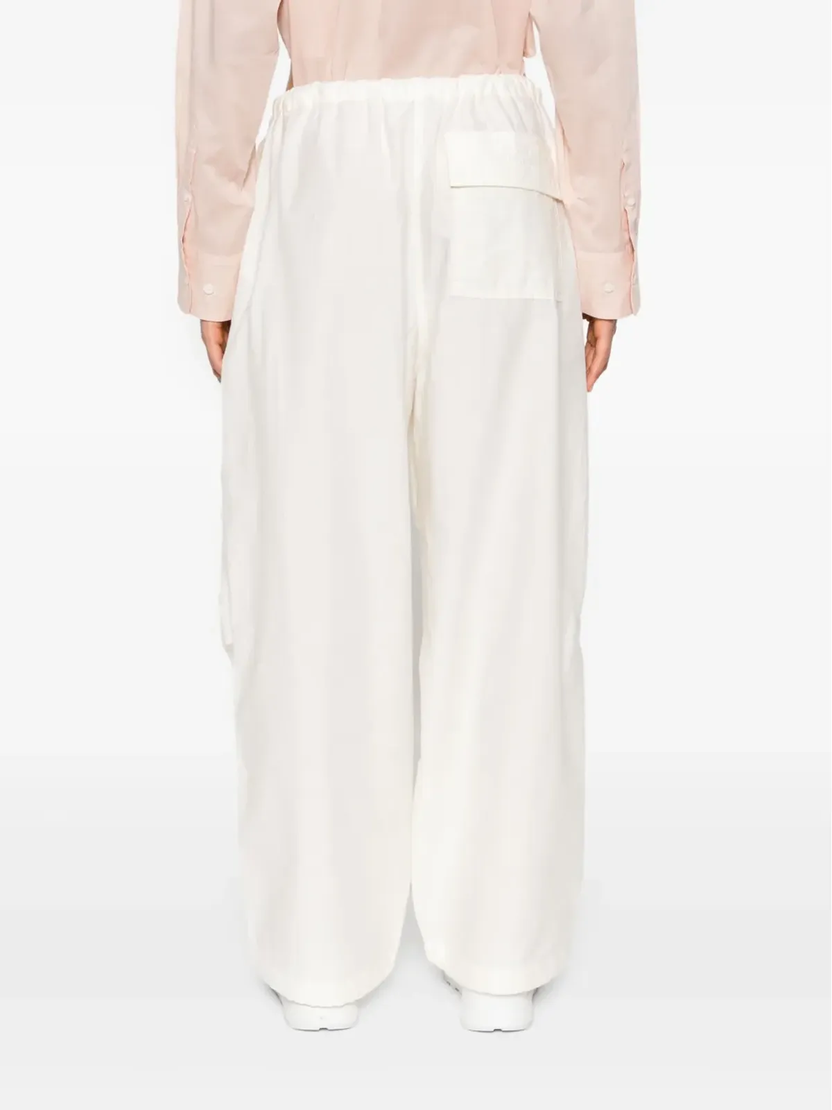 Acne Studios ドローストリング・ワイドレッグパンツ - 画像4