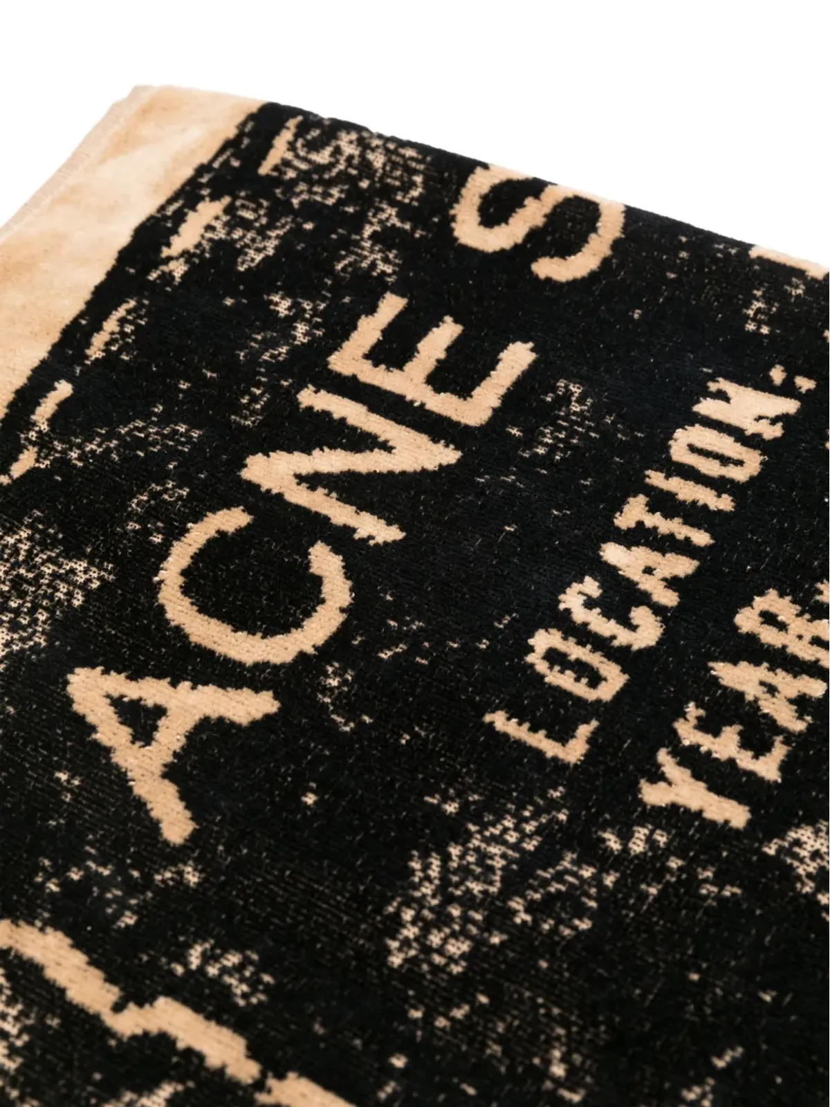 Acne Studios ロゴジャカード ビーチタオル - 画像2