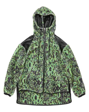 Acne Studios プリントフリース フード付きジャケット - サムネイル1