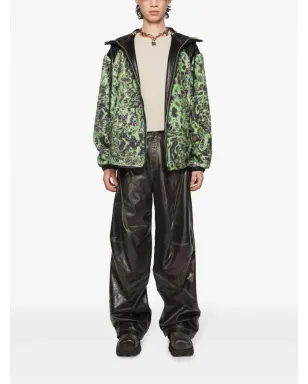 Acne Studios プリントフリース フード付きジャケット - サムネイル2