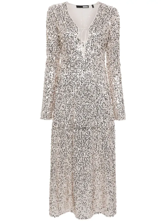 ROTATE BIRGER CHRISTENSEN ROTATE BIRGER CHRISTENSEN スパンコール装飾ドレスの商品画像
