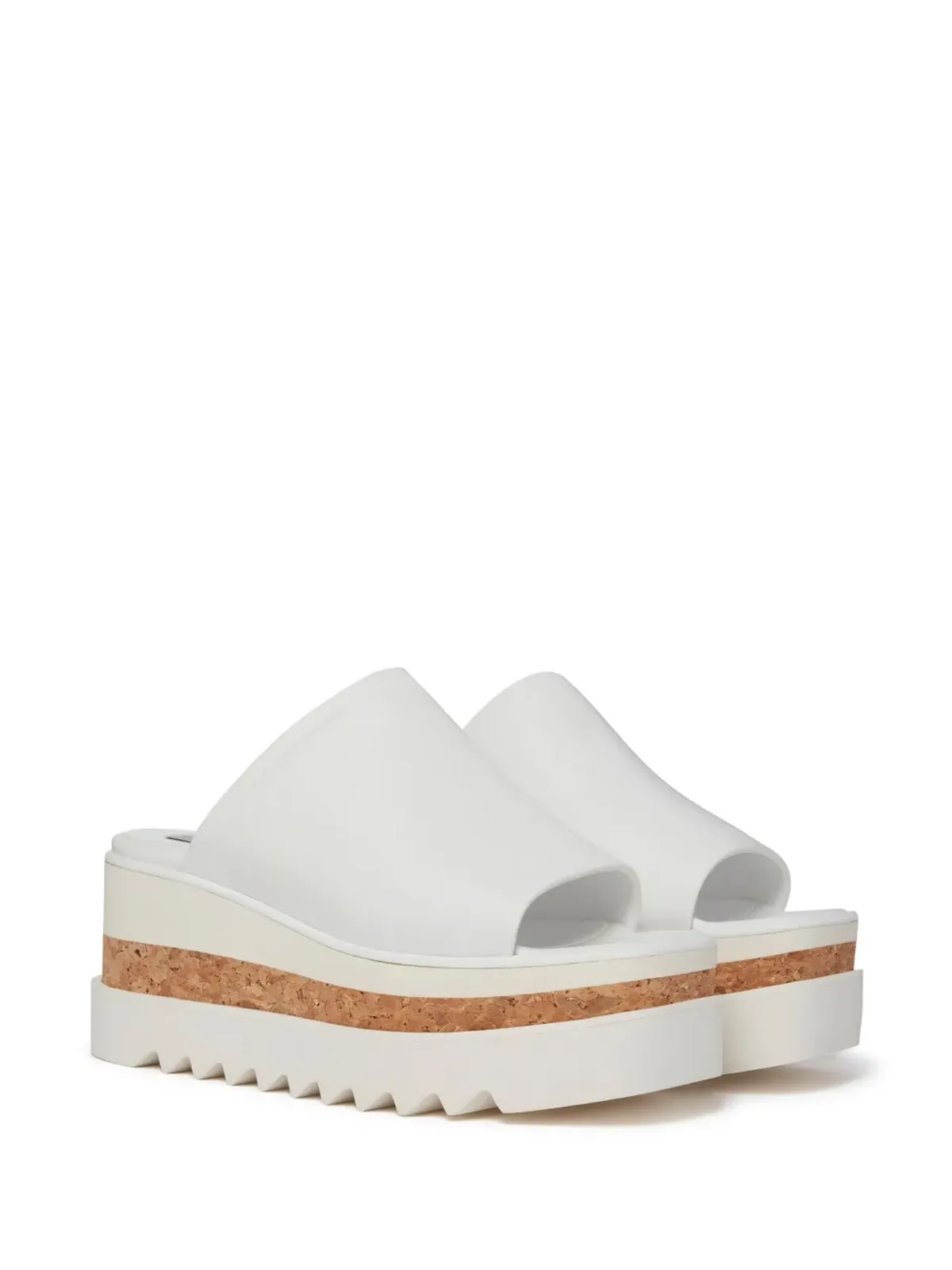 Stella McCartney Sneak-Elyse プラットフォームサンダル - ホワイト - 画像2