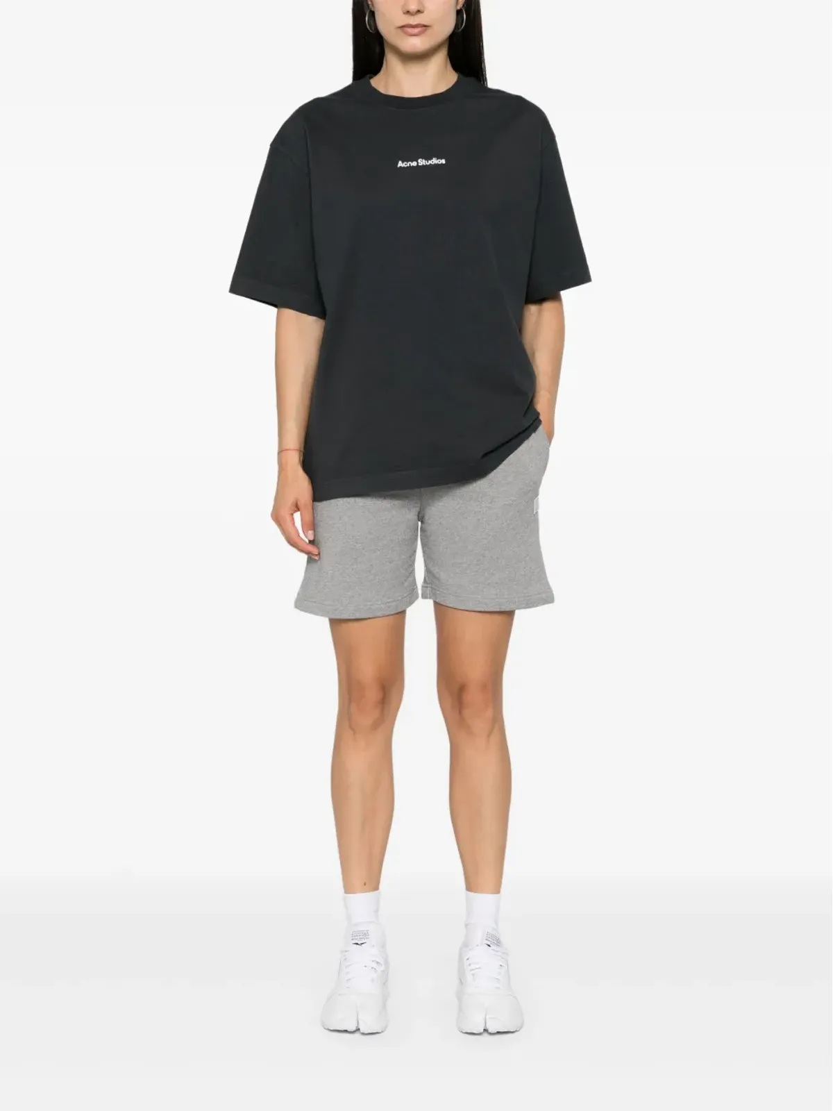 Acne Studios ロゴプリント コットン Tシャツ - 画像3