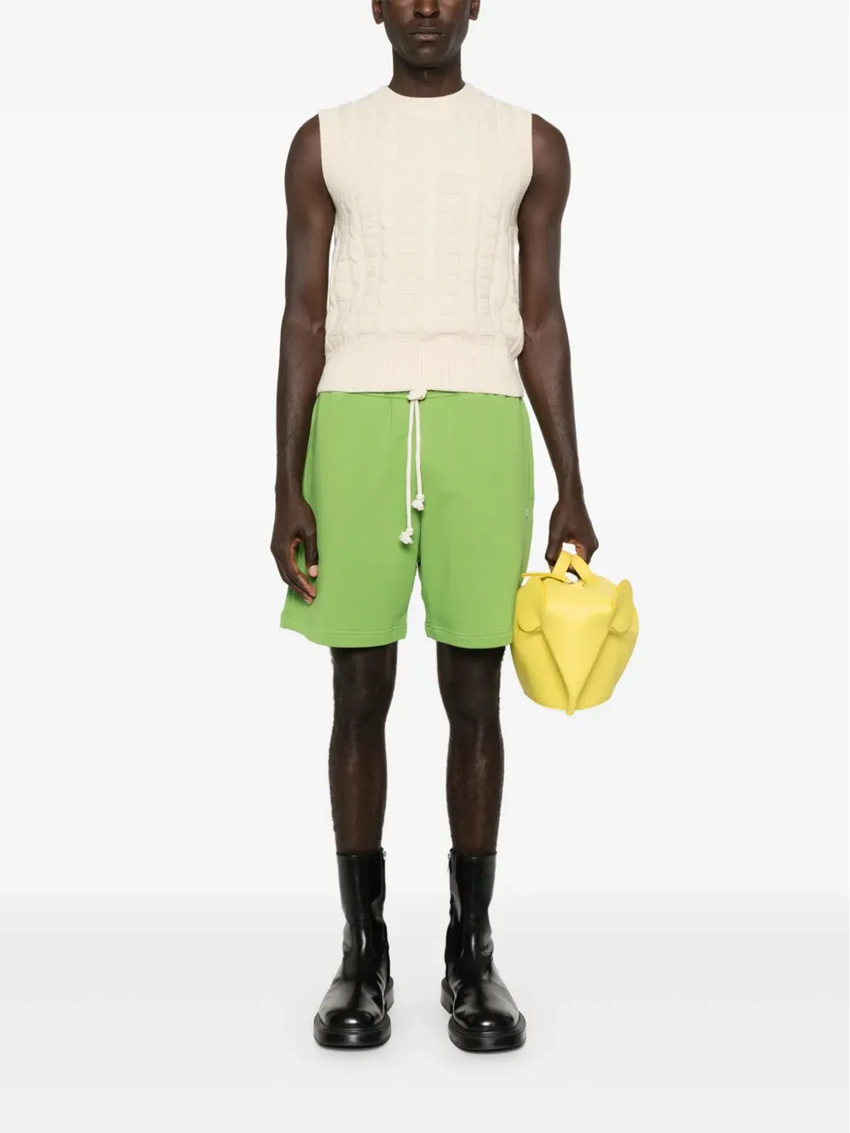 Acne Studios フリース トラックショーツ - 画像2