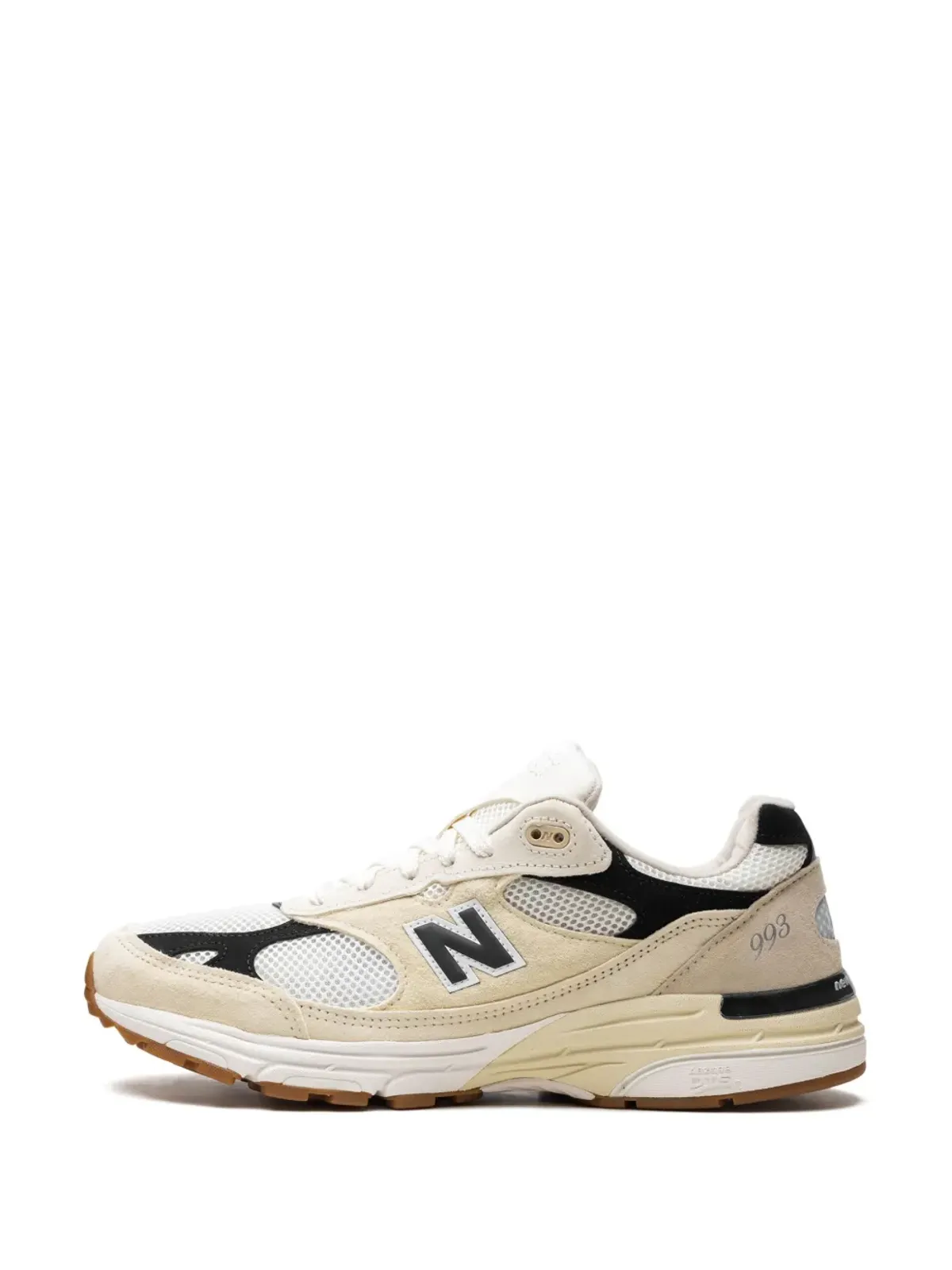 New Balance x テディ・サンティス 993 USA製 Sea Salt ブラック スニーカー - 画像5