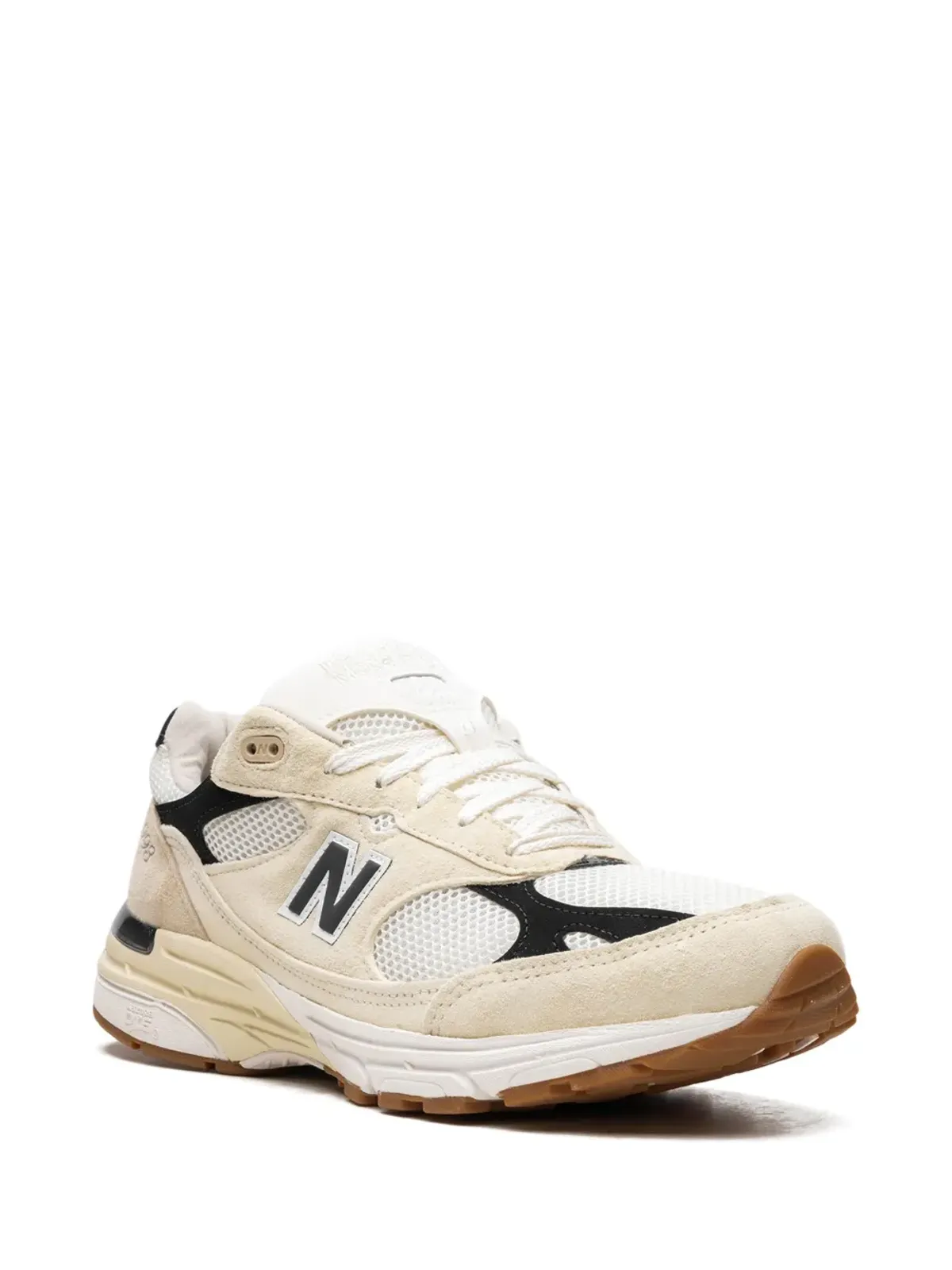 New Balance x テディ・サンティス 993 USA製 Sea Salt ブラック スニーカー - 画像2