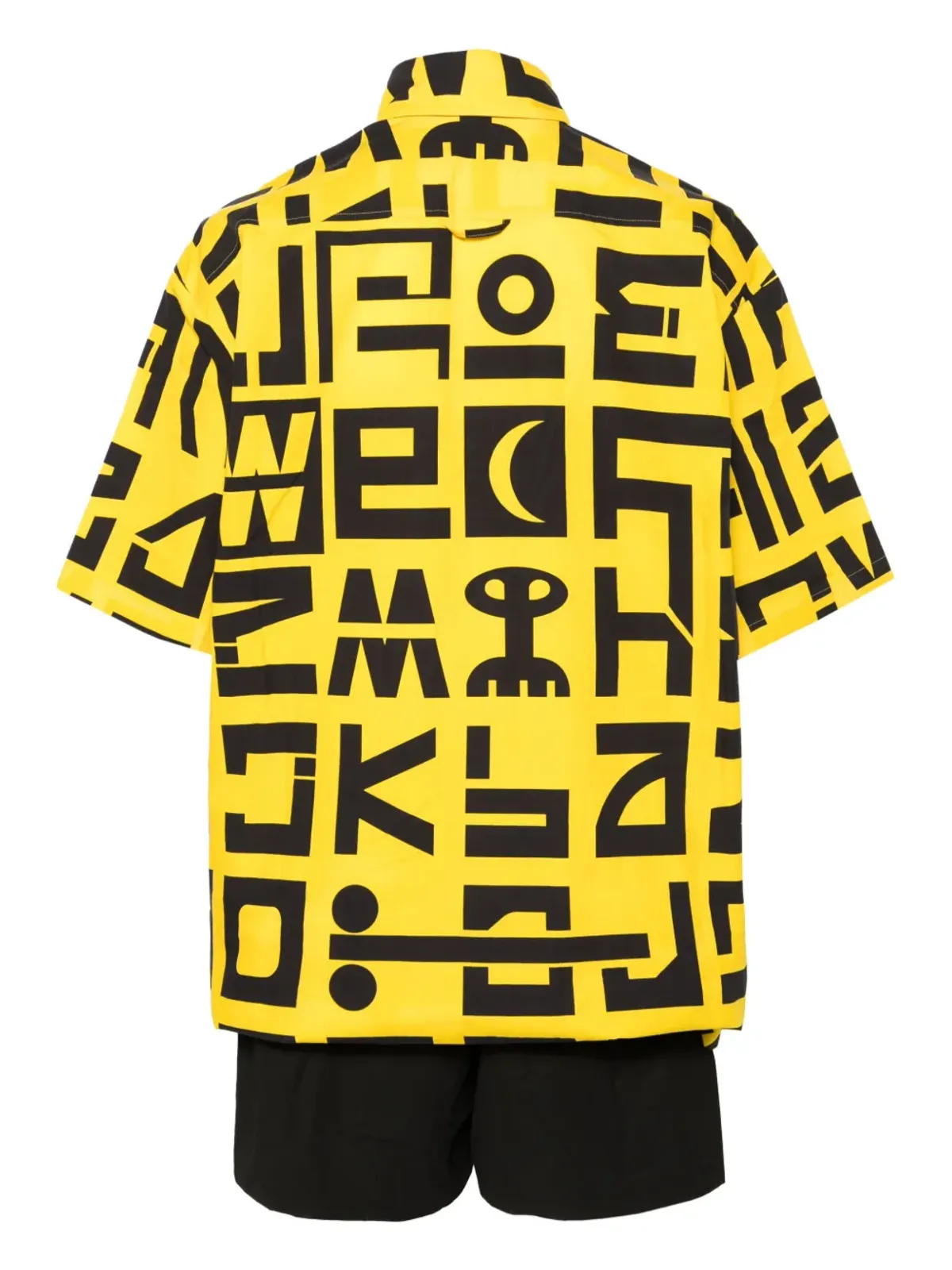 Walter Van Beirendonck ロゴプリント コットン ジャンプスーツ - イエロー - 画像2