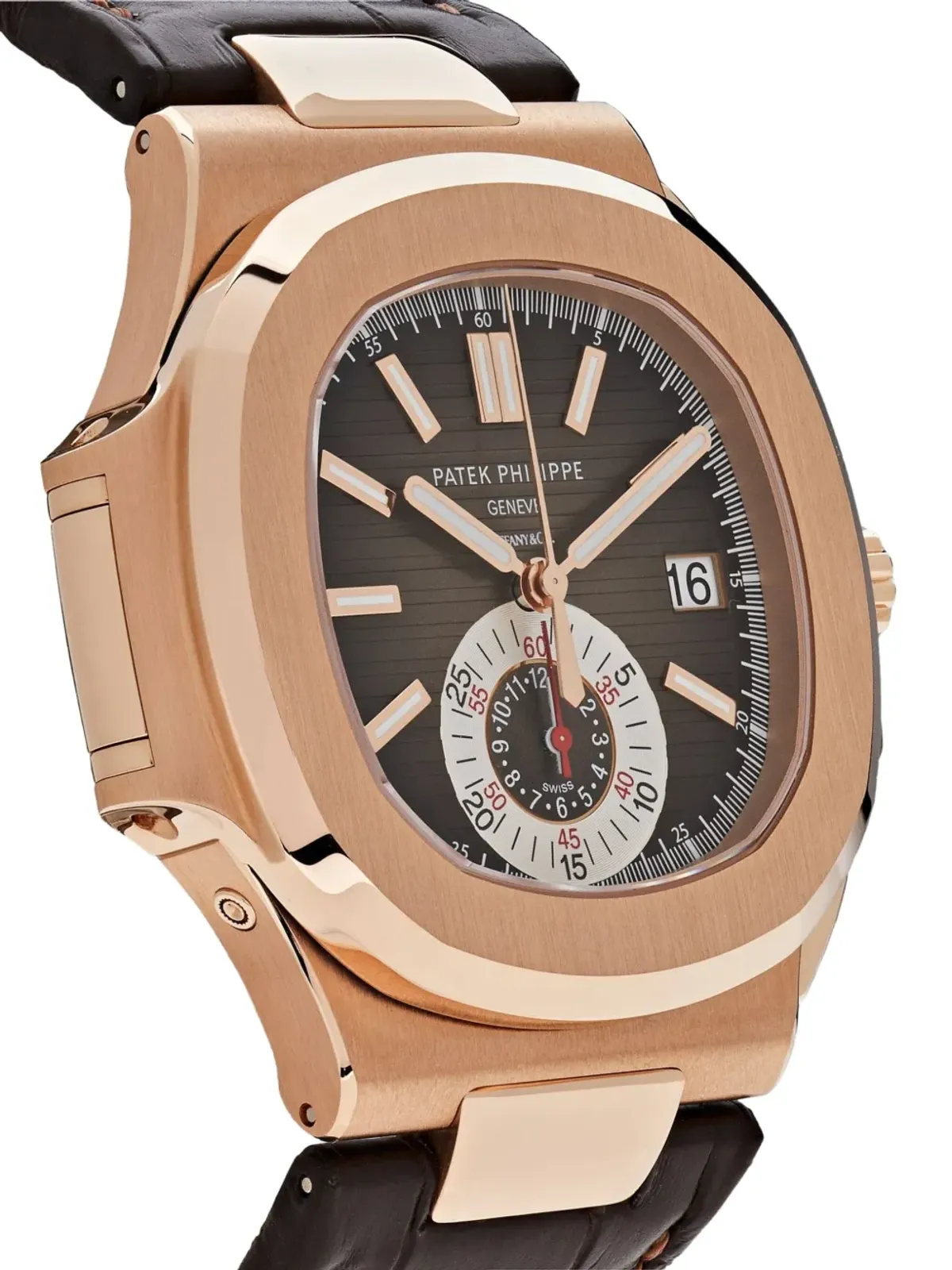 Patek Philippe ノーチラス Tiffany & Co. ブラウン - 画像4