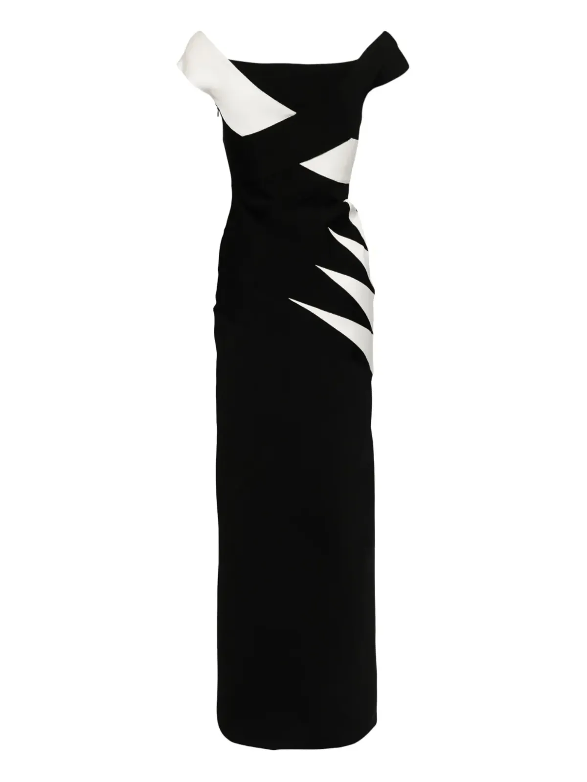 Zuhair Murad オフショルパネルドガウン - 画像2