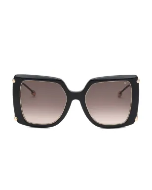 Philipp Plein Eyewear クイーン ジオメトリックフレーム サングラス - サムネイル1