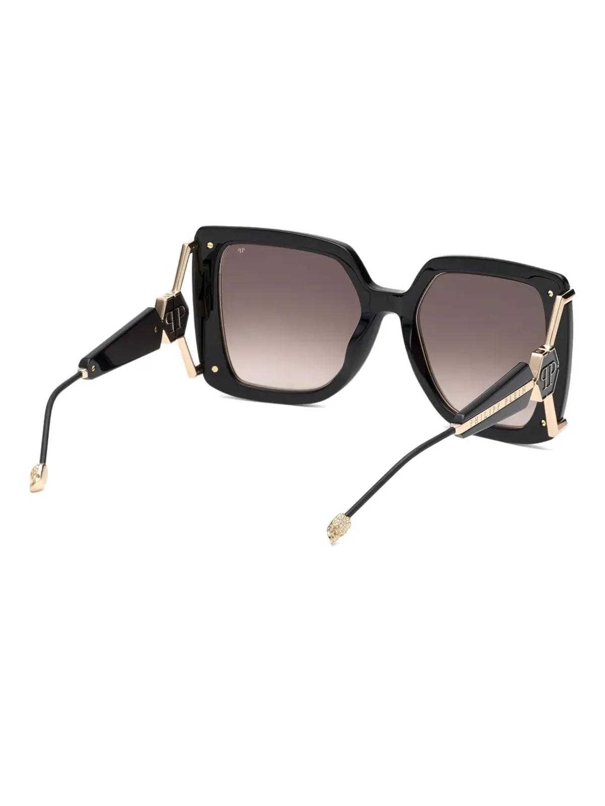 Philipp Plein Eyewear クイーン ジオメトリックフレーム サングラス - 画像4
