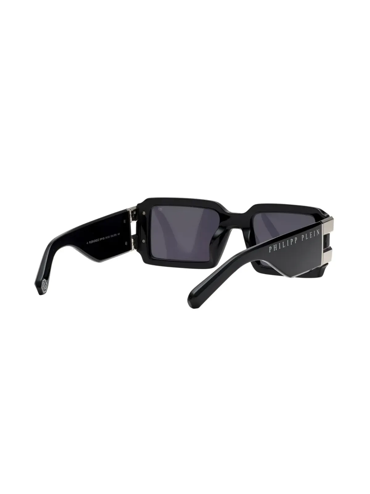 Philipp Plein Eyewear Plein Eagle レクタンギュラーサングラス - Black - 画像3