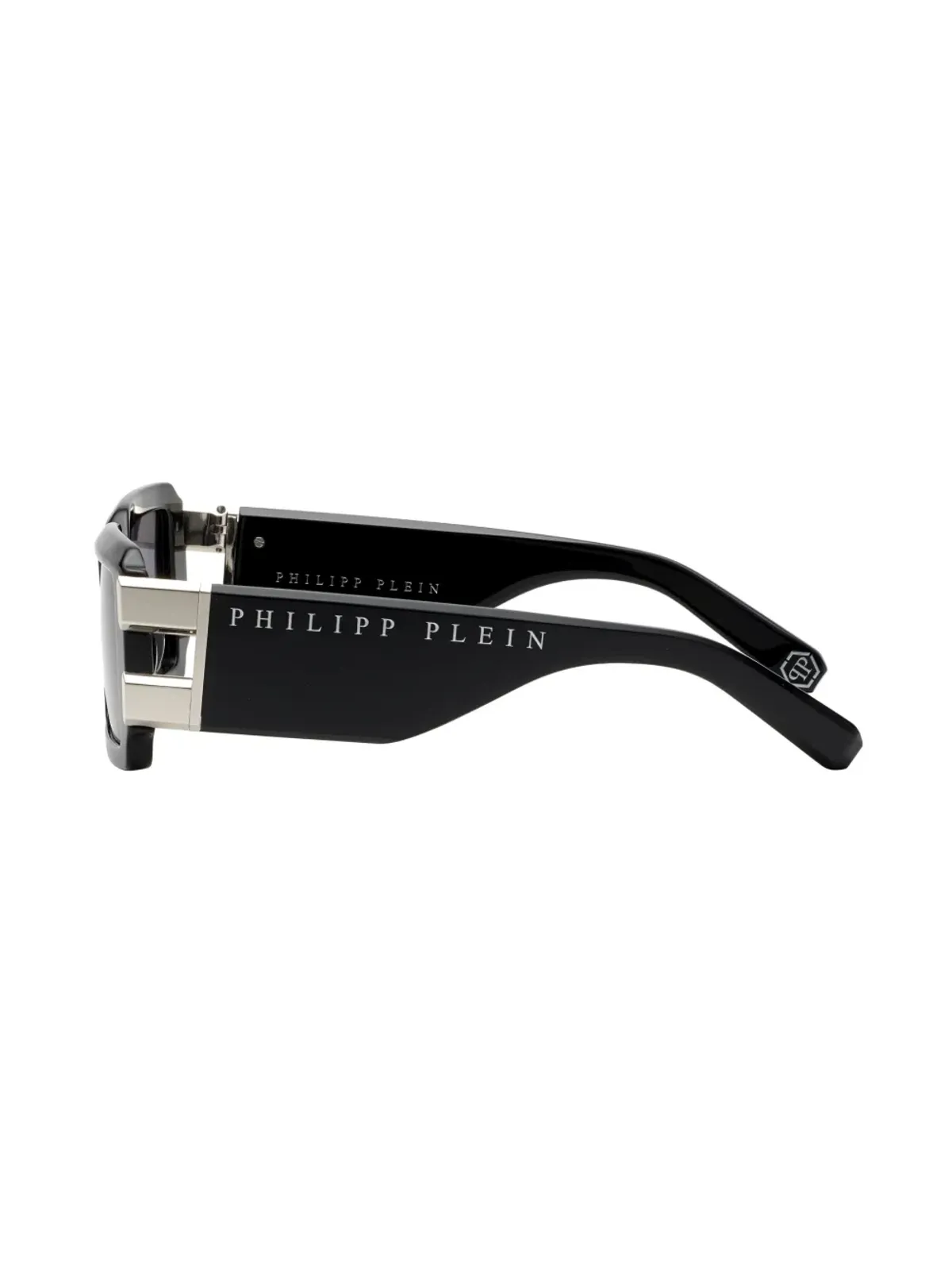 Philipp Plein Eyewear Plein Eagle レクタンギュラーサングラス - Black - 画像4