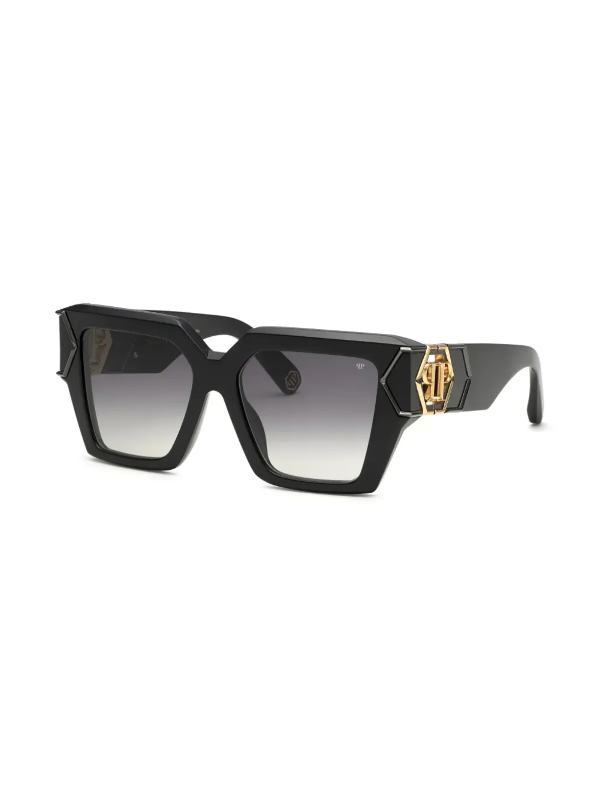 Philipp Plein Eyewear Plein Hera oversized sunglasses - Black - 画像2
