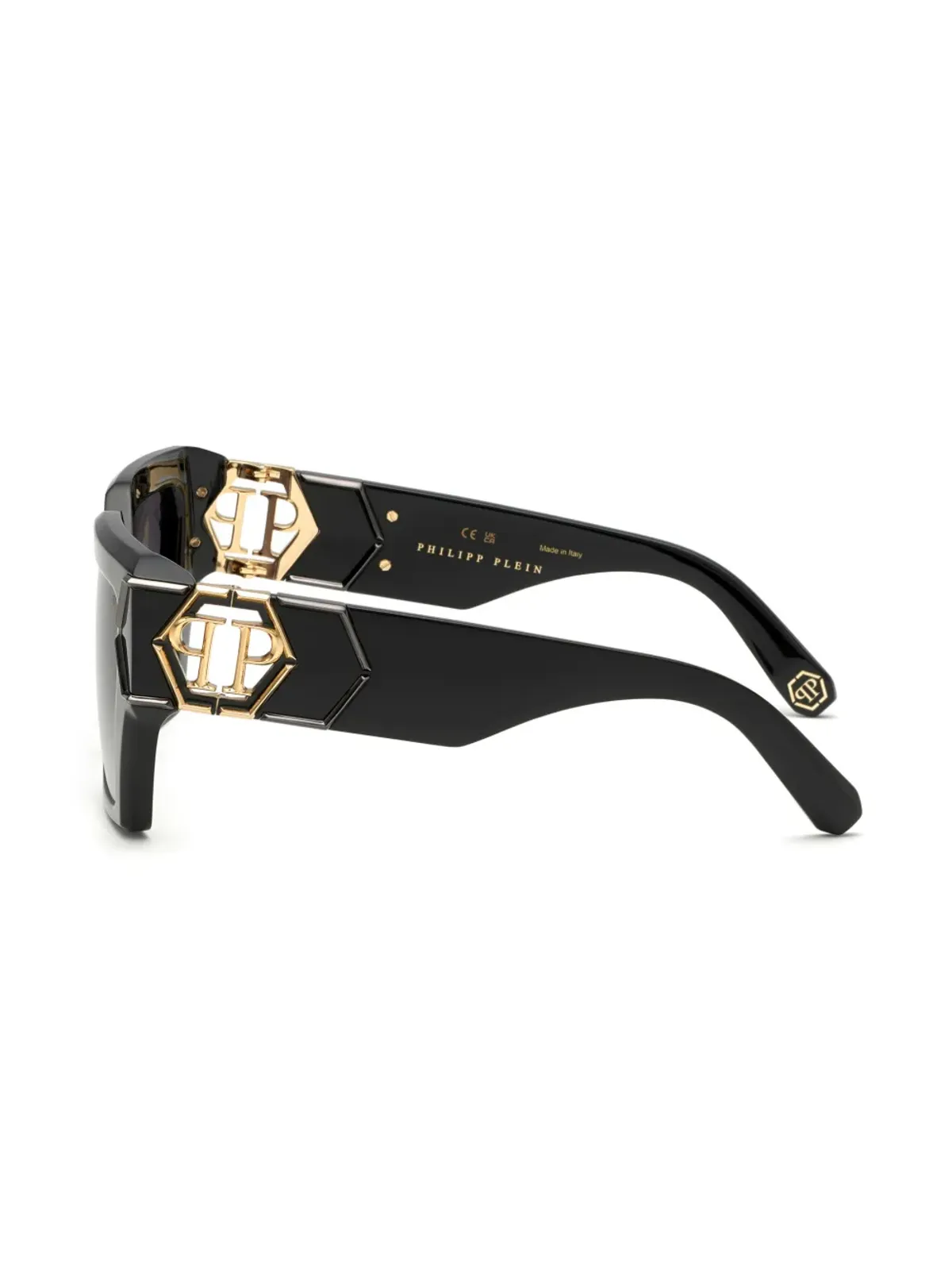 Philipp Plein Eyewear Plein Hera oversized sunglasses - Black - 画像4