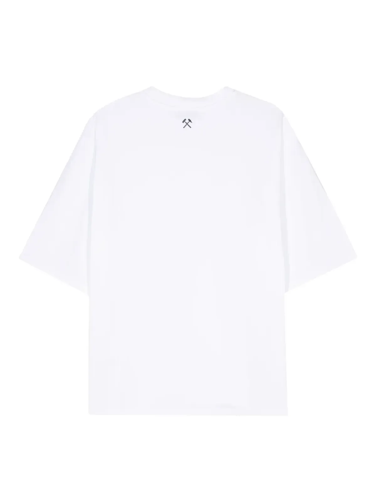 GmbH ロゴプリント コットン Tシャツ - White - 画像2