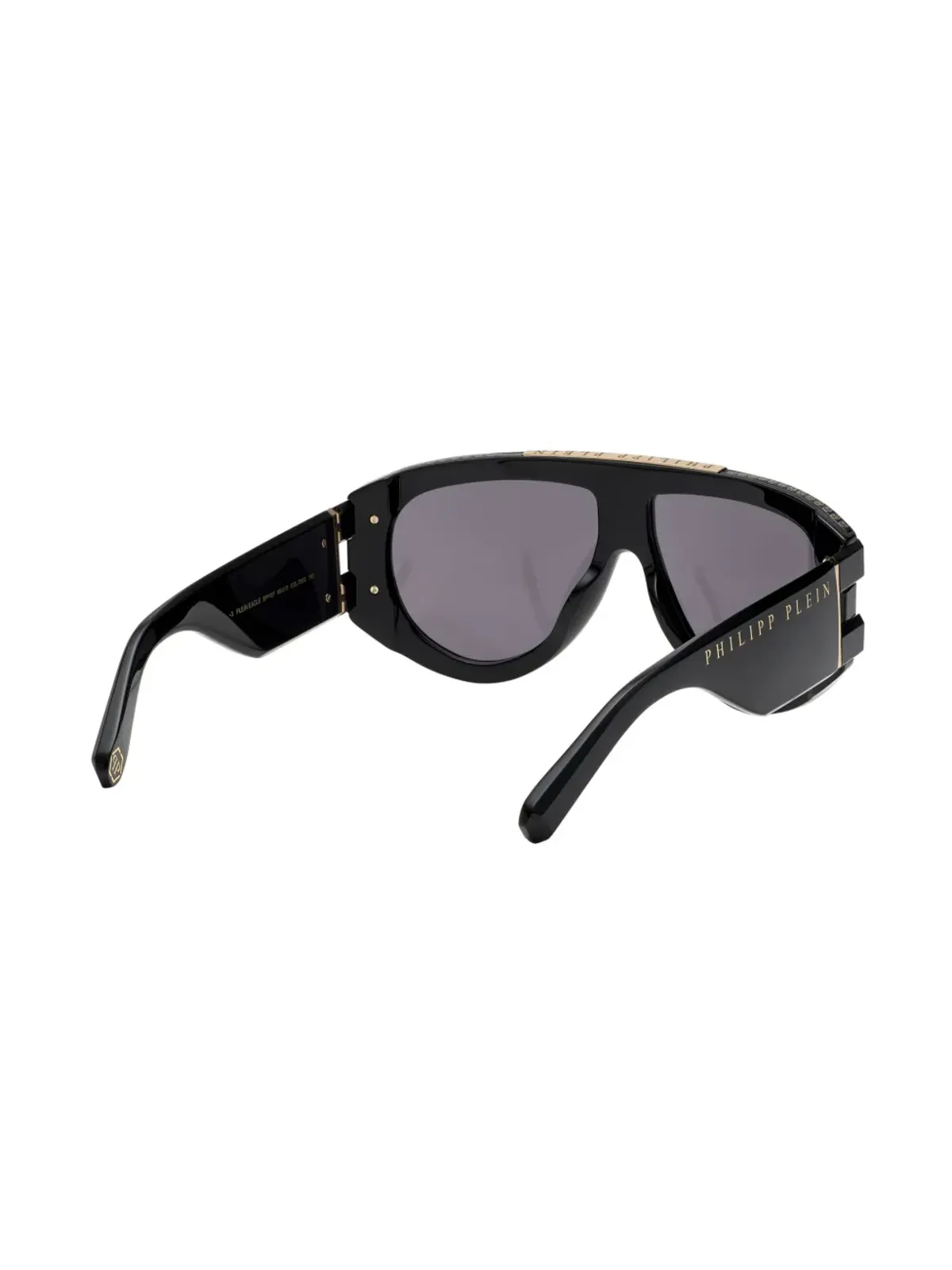 Philipp Plein Eyewear Plein Eagle パイロットフレームサングラス - ブラック - 画像3