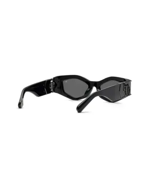 Philipp Plein Eyewear Plein Hera 猫目サングラス - ブラック - サムネイル3