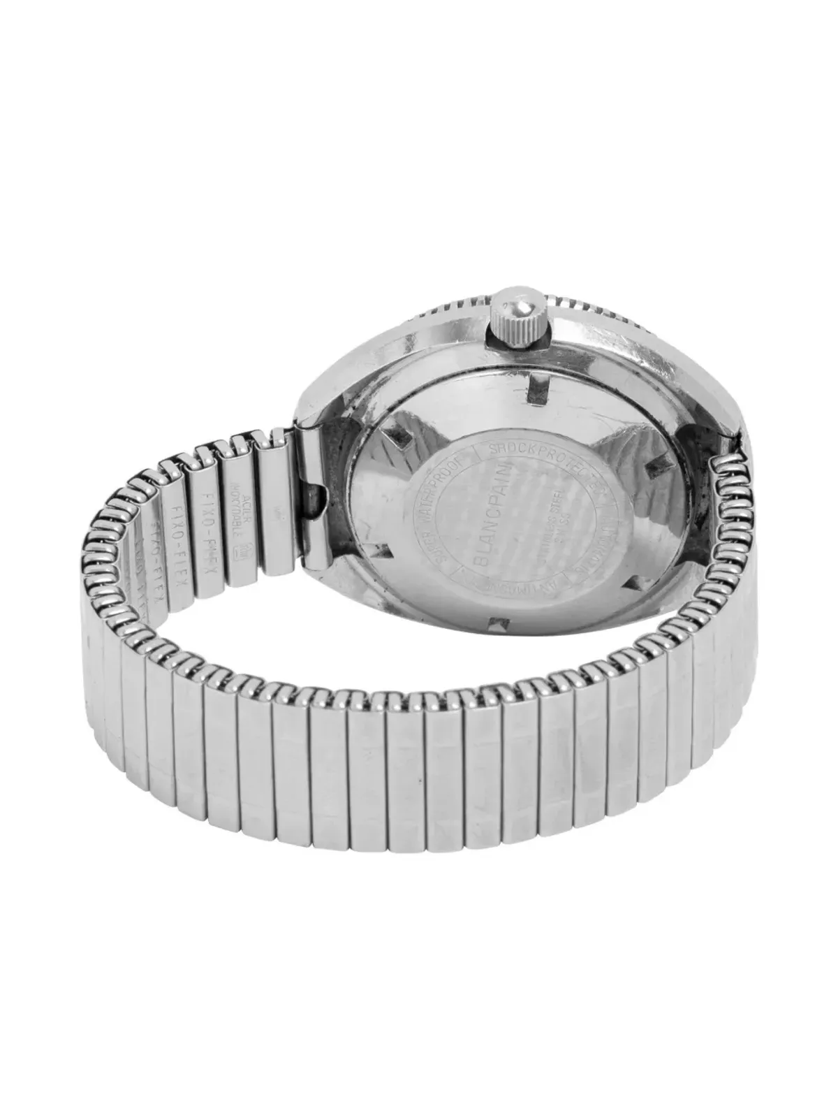 Blancpain ビンテージ Fifty Fathoms ブラック - 画像4
