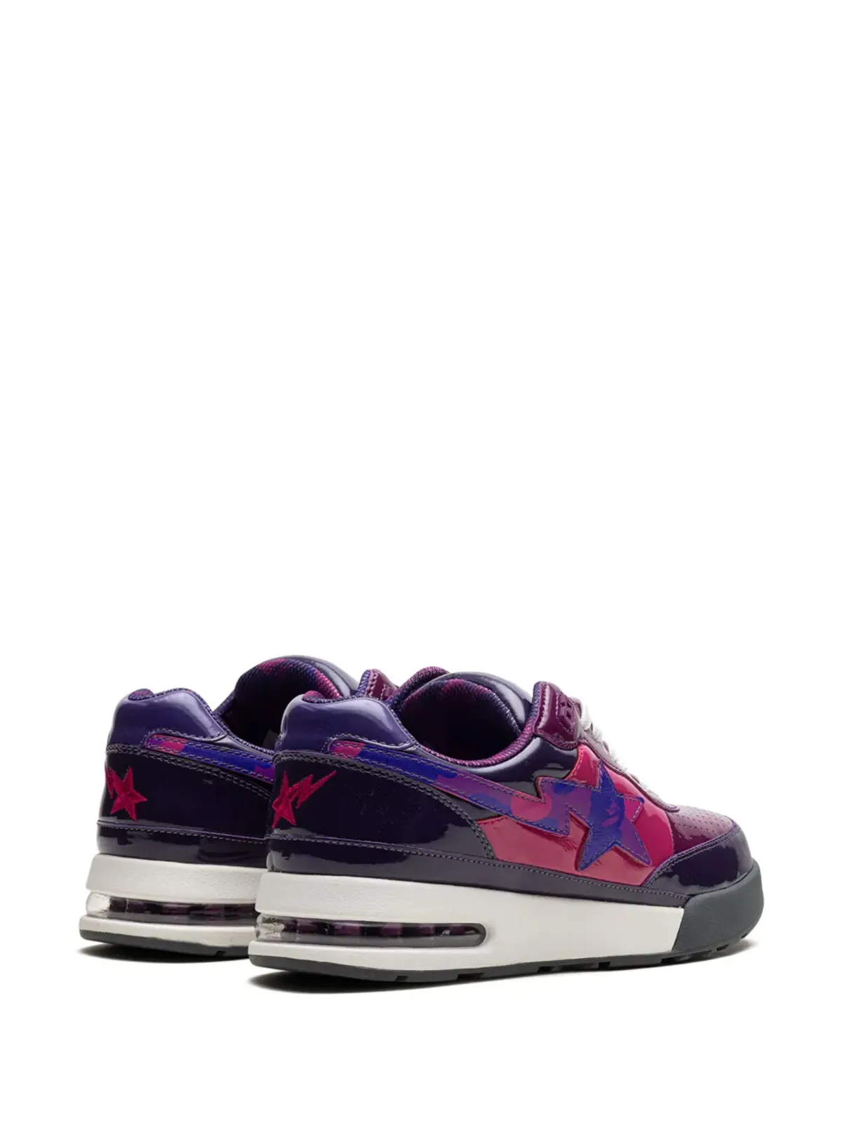 A BATHING APE® Roadsta #1 Purple スニーカー - 画像3
