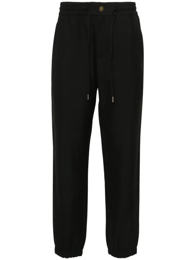 Versace Jeans Couture Versace Jeans Couture V-Emblem テーパードパンツの商品画像