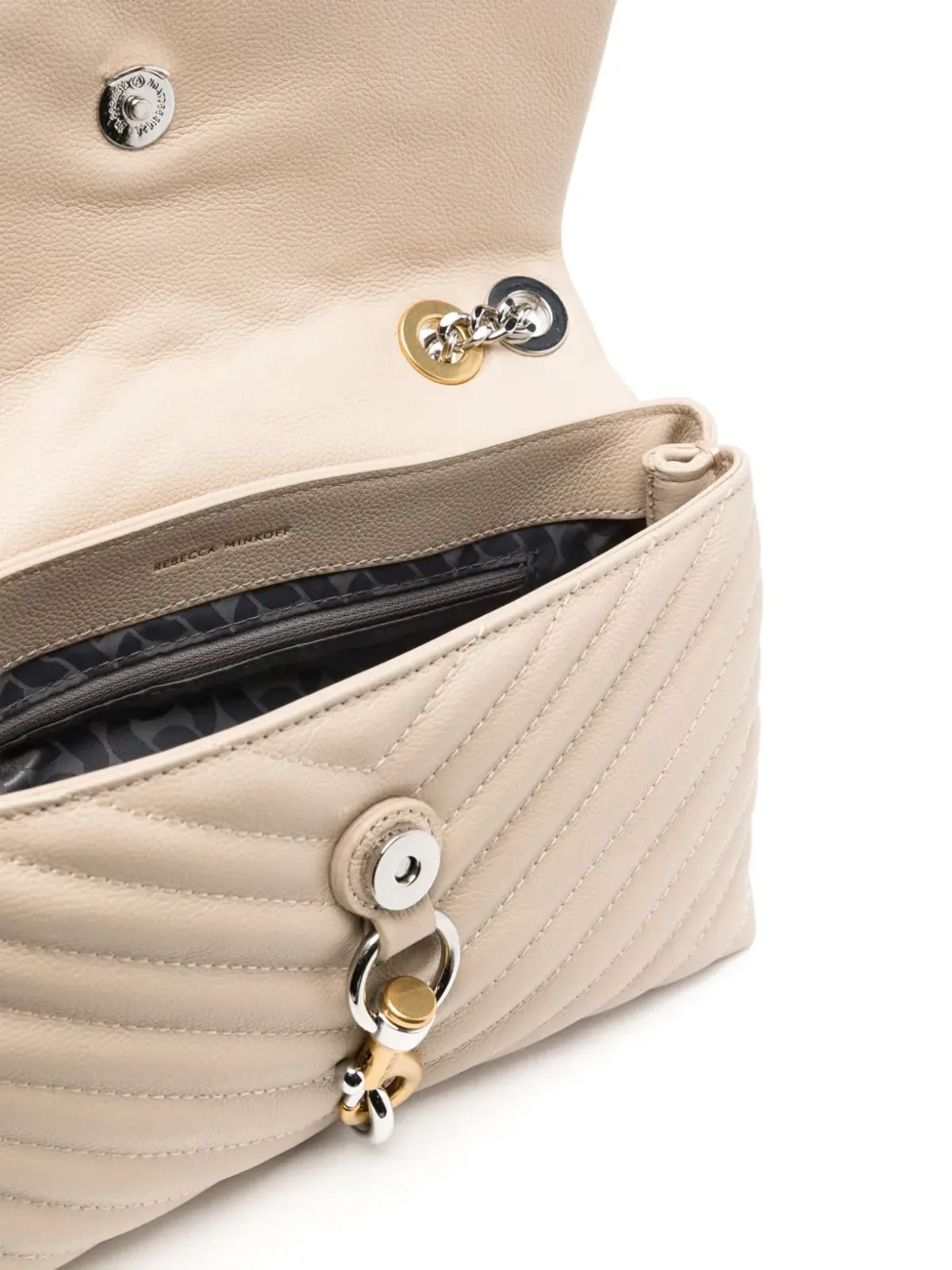 Rebecca Minkoff エディ レザー クロスボディバッグ - 画像4