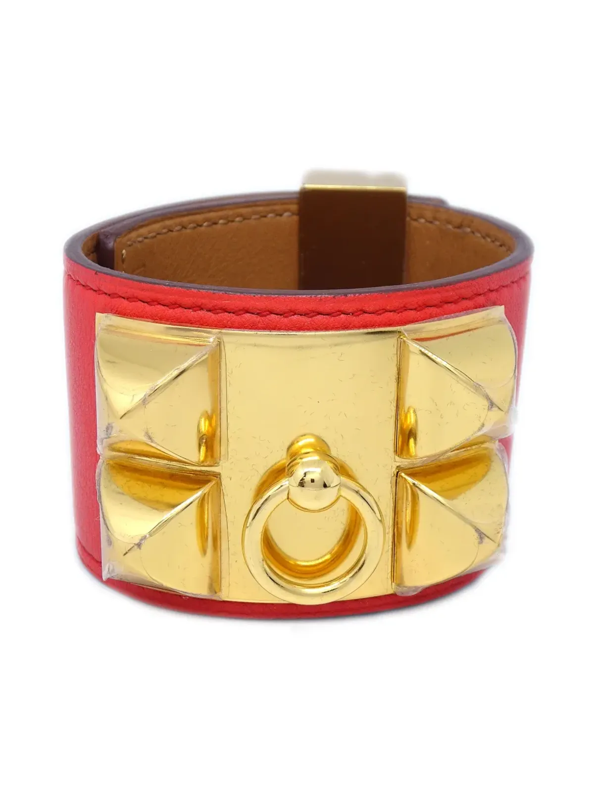 Hermès ビンテージ Collier de Chien ブレスレット - レッド - 画像2