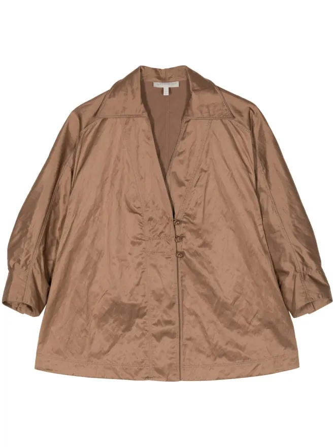 SHIATZY CHEN SHIATZY CHEN ノットディテールしわ加工シャツの商品画像
